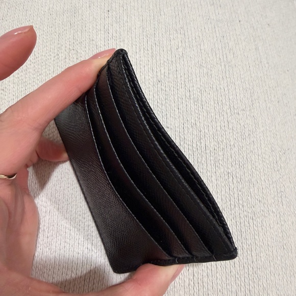 FURLA Black Leather Cardholder - Picture 5 of 10